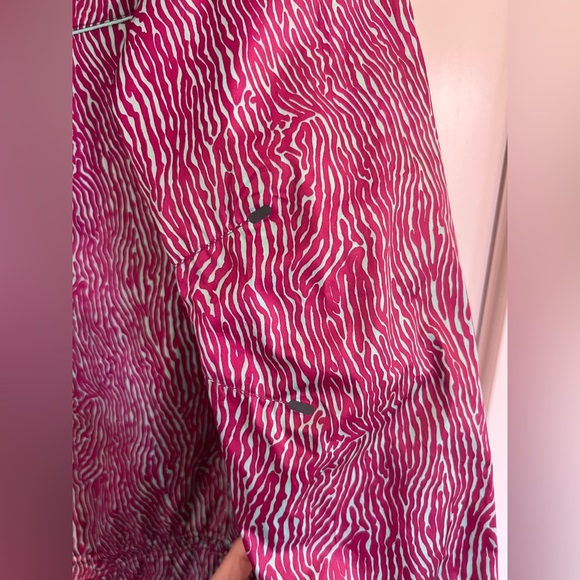 Nike Windrunner Jacket with Hood in Purple and Mint Zebra - Picture 3 of 7